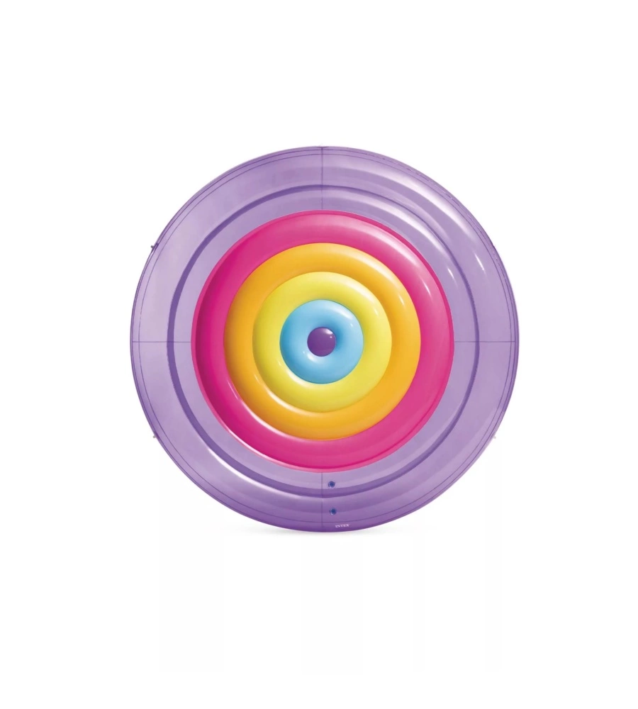 MATERASSINO GONFIABILE "ISOLA RAINBOW" IN VINILE - COD. 57285EU