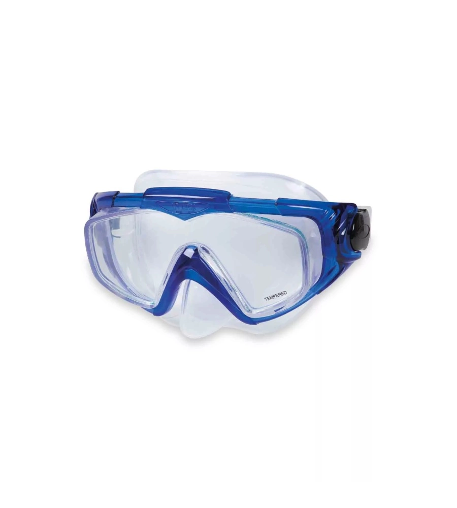 SET MASCHERA NUOTO RAGAZZO E BOCCAGLIO INTEX "AUQUA PRO" IN PLASTICA - COD. 55962