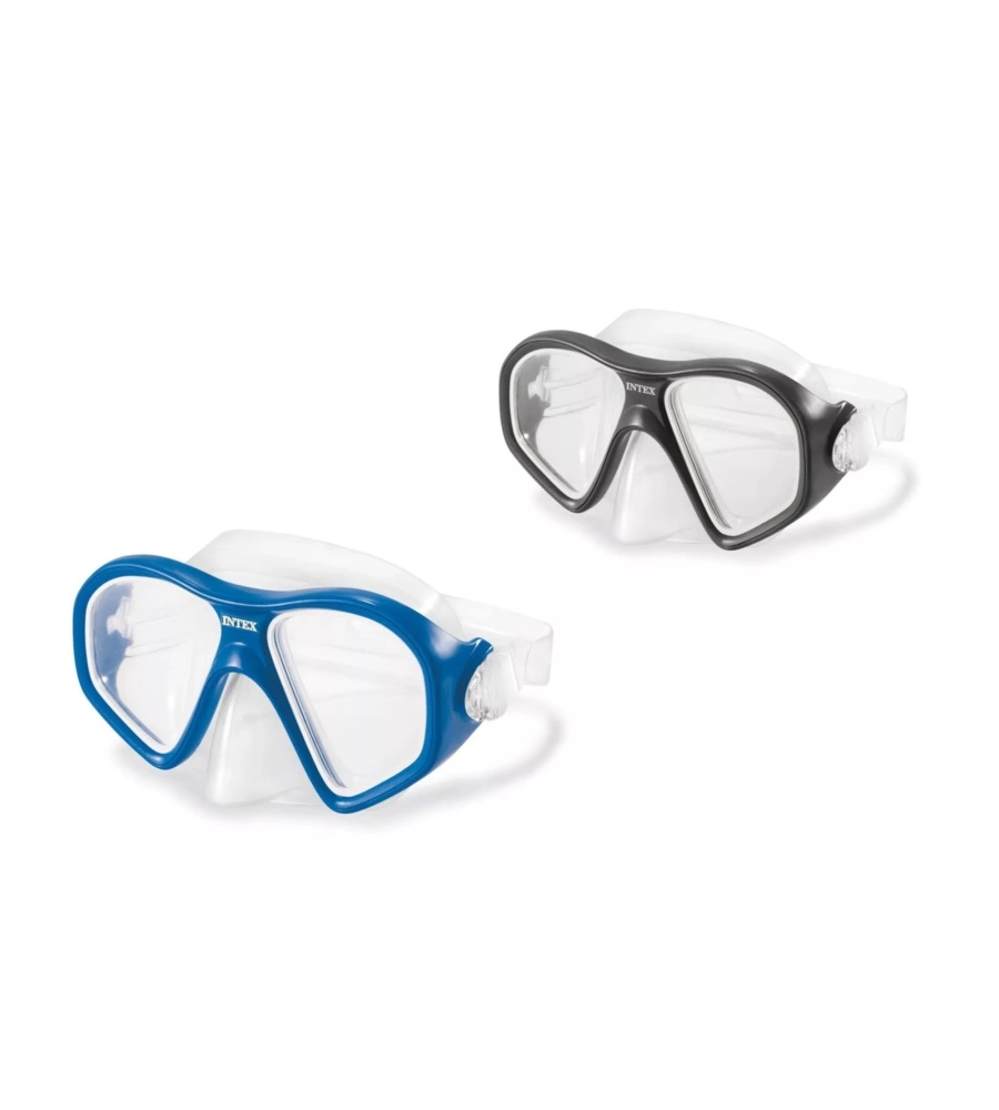 MASCHERA NUOTO RAGAZZO INTEX "REEF RIDER" IN PLASTICA COLORI ASSORTITI - COD. 55977