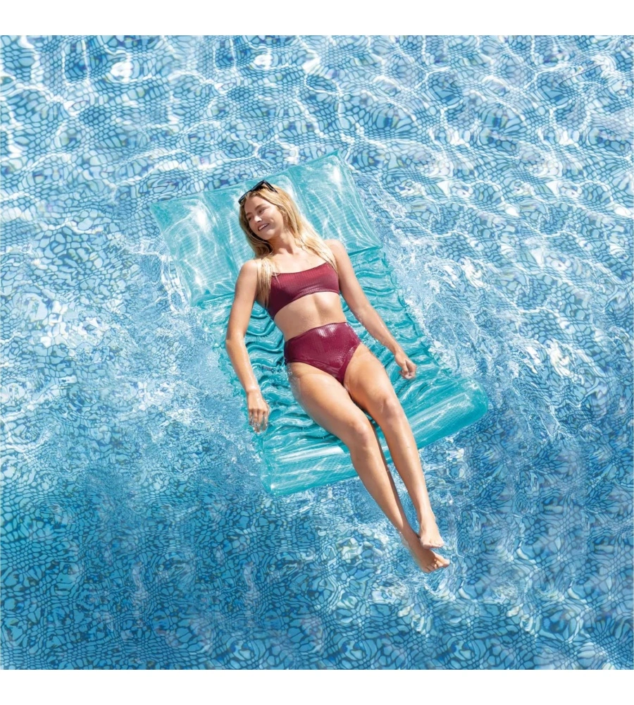 MATERASSINO GONFIABILE INTEX "AMACA" IN VINILE COLORI ASSORTITI 173X89 CM - COD. 58725EU