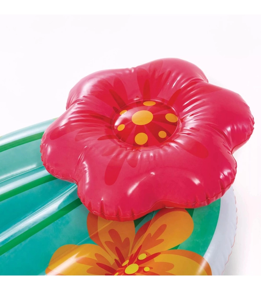 MATERASSINO GONFIABILE INTEX "CACTUS" IN VINILE 180X130X28 CM - COD. 58793EU