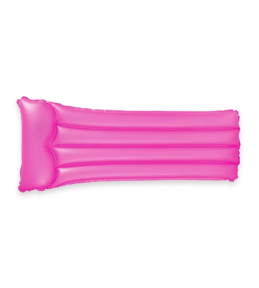 MATERASSINO GONFIABILE INTEX "NEON" IN VINILE COLORI ASSORTITI 183X76 CM - COD. 59717EU