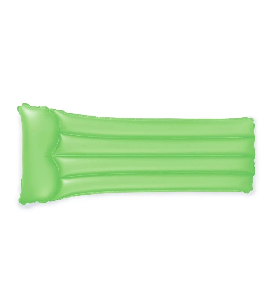 MATERASSINO GONFIABILE INTEX "NEON" IN VINILE COLORI ASSORTITI 183X76 CM - COD. 59717EU