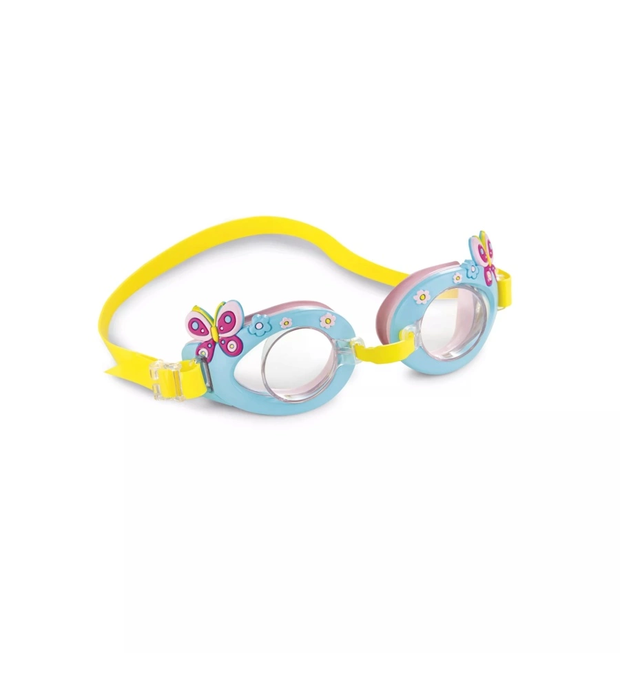 OCCHIALINI NUOTO BAMBINO INTEX "FUN" COLORI ASSORTITI - COD. 55610
