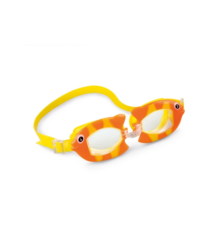 OCCHIALINI NUOTO BAMBINO INTEX "FUN" COLORI ASSORTITI - COD. 55603