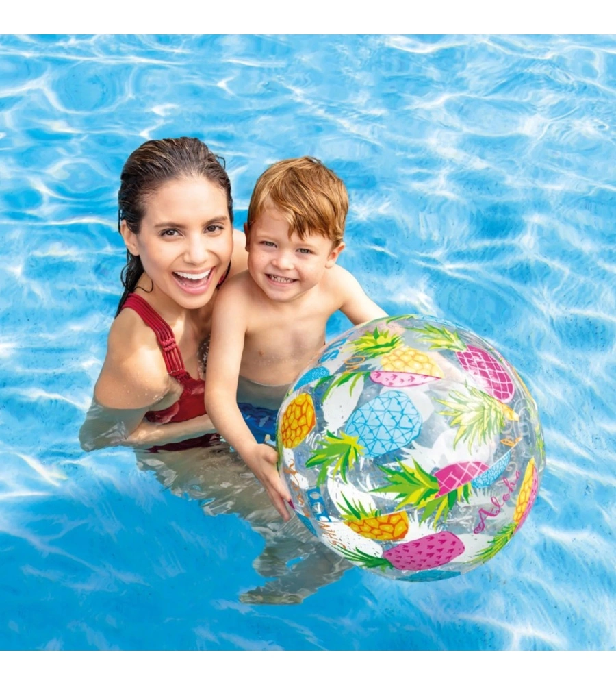 PALLONE GONFIABILE INTEX "TEMA ESTIVO E MARINO" IN VINILE Ø 51 CM - COD. 59040NP