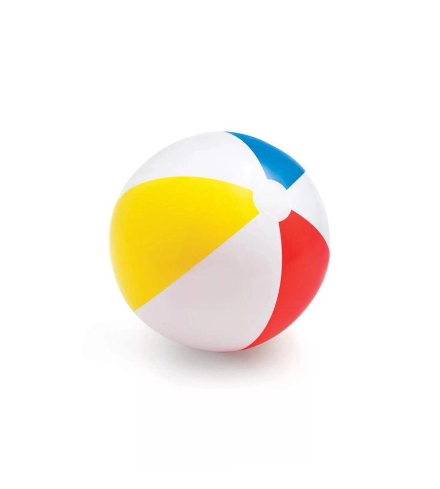 PALLONE GONFIABILE INTEX "GLOSSY" IN VINILE MULTICOLORE Ø 51 CM - COD. 59020NP