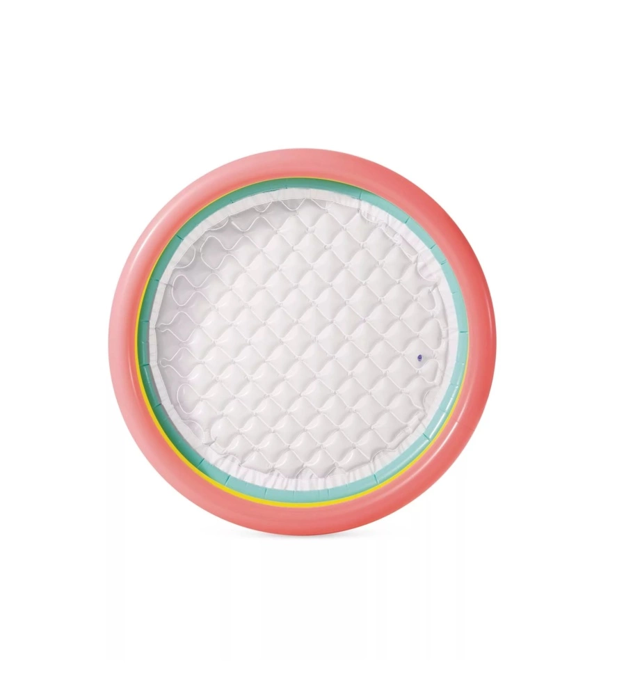 PISCINA GONFIABILE PER BAMBINI INTEX "SUNSET GLOW" IN VINILE MULTICOLORE 114X114X25 CM - COD. 57412NP