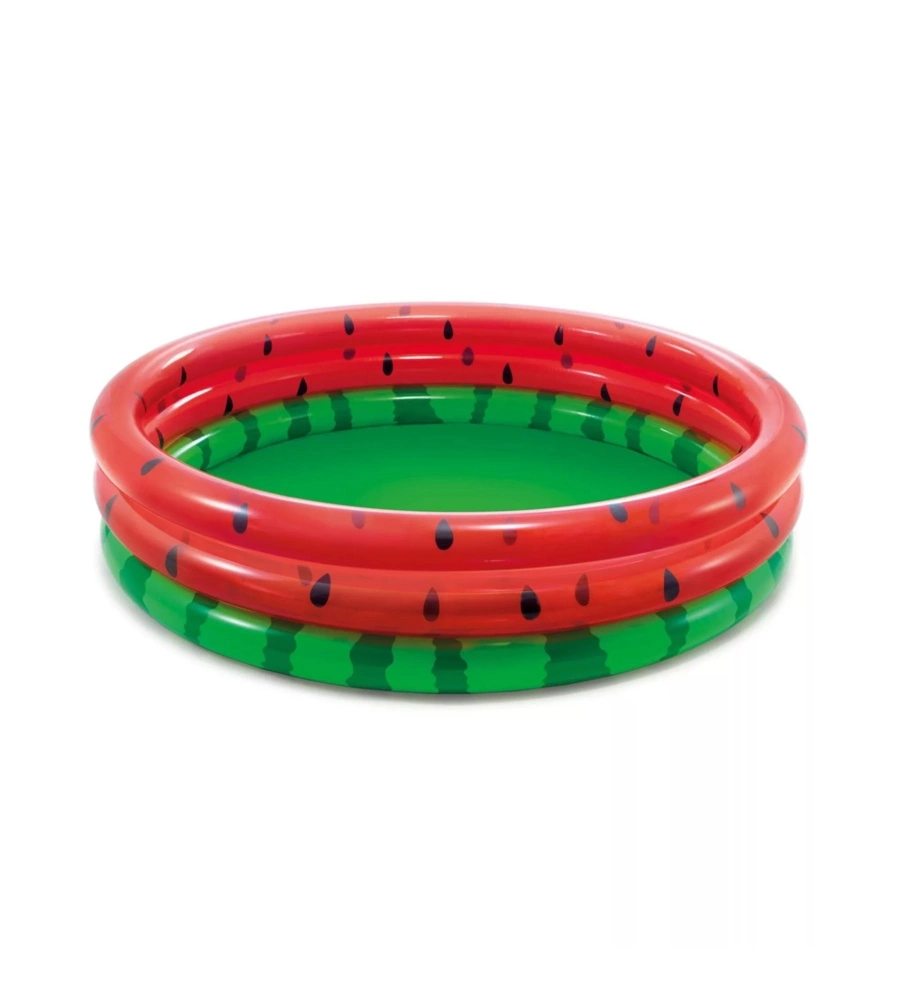 PISCINA GONFIABILE PER BAMBINI INTEX "ANGURIA" IN VINILE 168X168X38 CM - COD. 58448NP