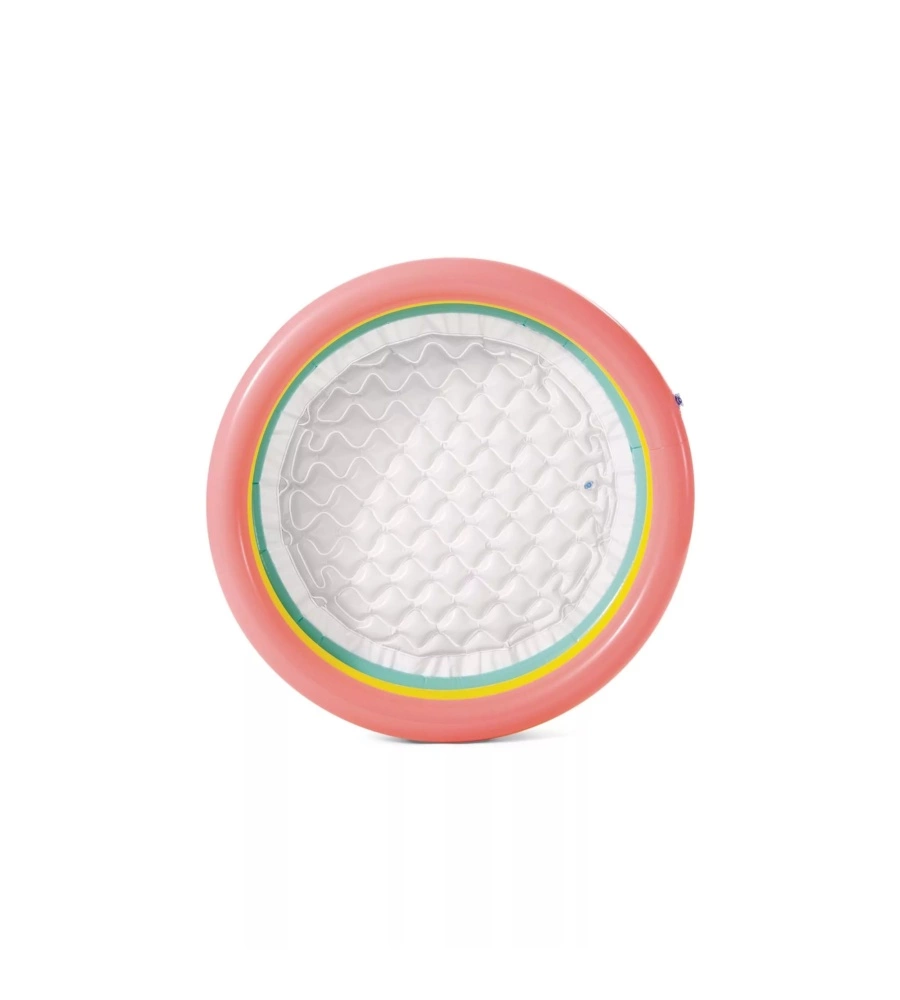 PISCINA GONFIABILE PER BAMBINI INTEX "SUNSET GLOW" IN VINILE MULTICOLORE 86X86X25 CM - COD. 58924NP