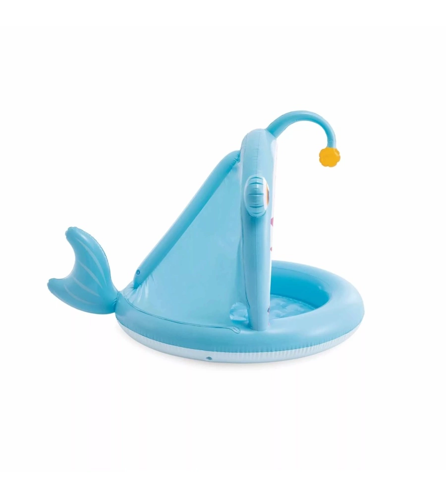 PISCINA GONFIABILE PER BAMBINI INTEX "RANA PESCATRICE" IN VINILE 127X102X86 CM - COD. 58419NP