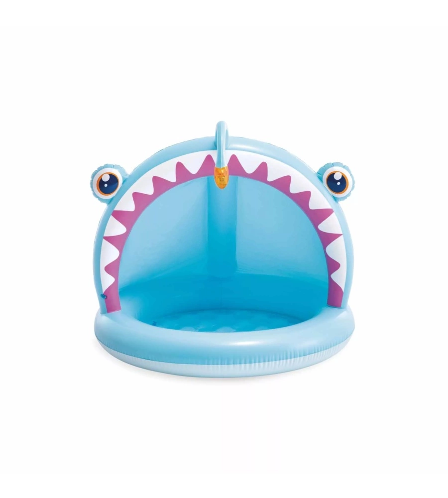 PISCINA GONFIABILE PER BAMBINI INTEX "RANA PESCATRICE" IN VINILE 127X102X86 CM - COD. 58419NP
