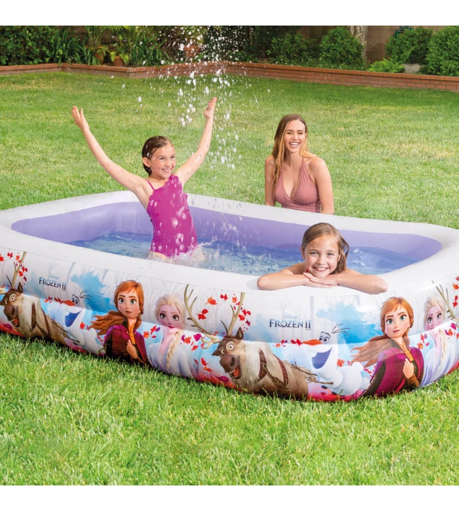 PISCINA GONFIABILE PER BAMBINI INTEX "FROZEN" IN VINILE COLORI ASSORTITI 262X175X56 CM - COD. 58469NP