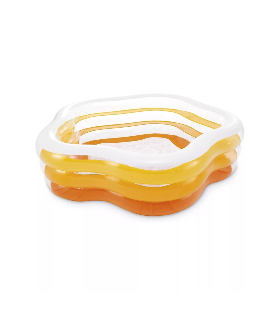PISCINA GONFIABILE PER BAMBINI INTEX "STELLA" IN VINILE COLORI ASSORTITI 185X180X53 CM - COD. 56495NP