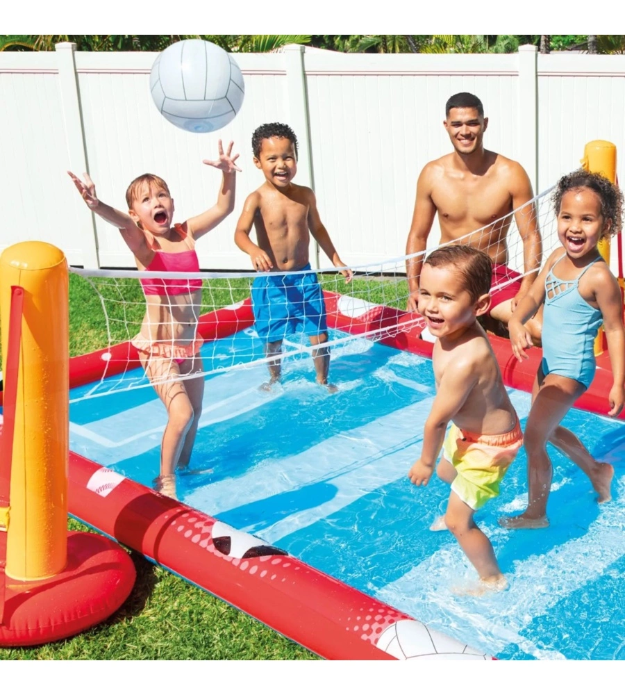 PLAYCENTER GONFIABILE INTEX "MULTI SPORT" IN VINILE 325X267X102 CM - COD. 57147NP