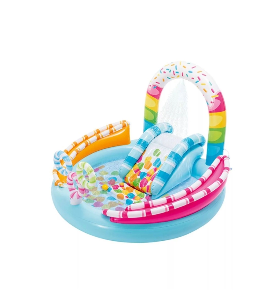 PLAYCENTER GONFIABILE INTEX "CARAMELLA" IN VINILE 170X168X122 CM - COD. 57144NP