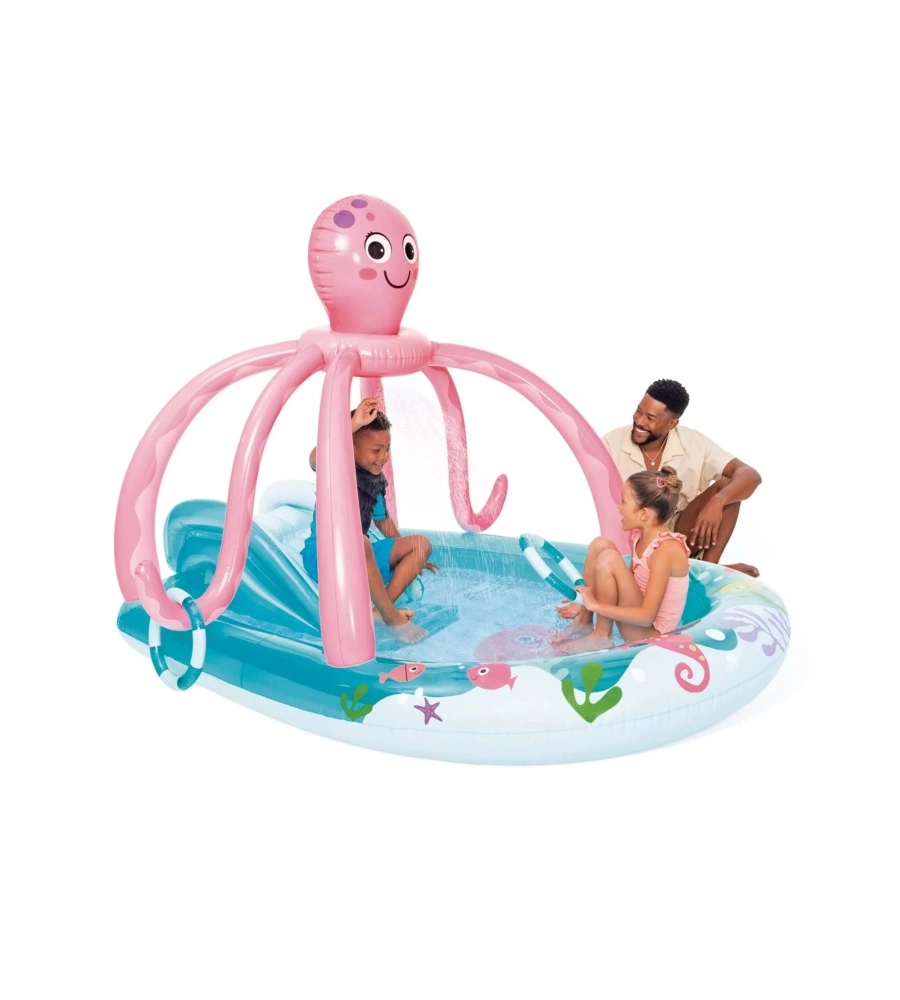 PLAYCENTER GONFIABILE INTEX "OCTOPUS" IN VINILE 234X183X150 CM - COD. 56138NP
