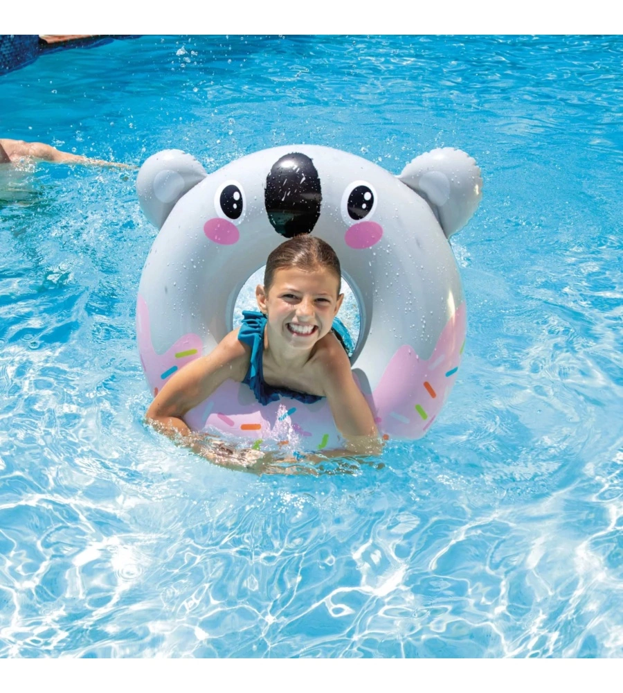 SALVAGENTE GONFIABILE PER BAMBINI INTEX "ANIMALETTI CARINI" IN VINILE ASSORTITI - COD. 59266NP