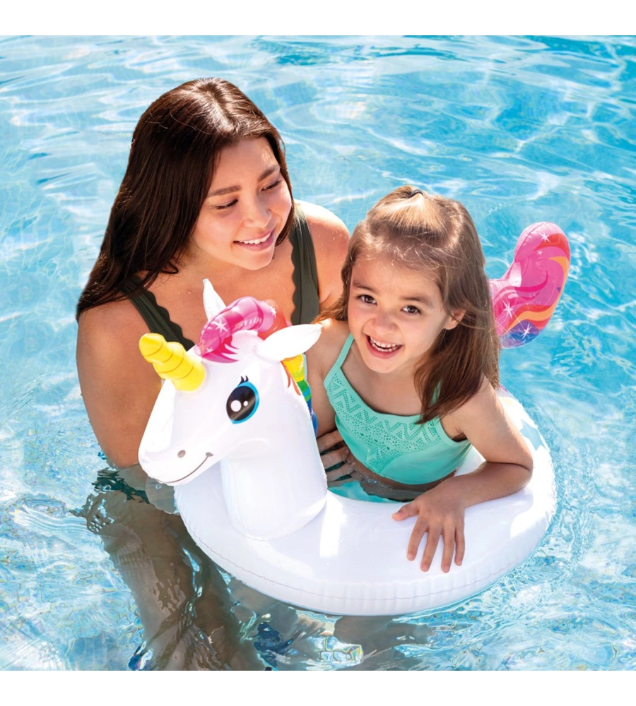 SALVAGENTE GONFIABILE INTEX "ANIMALI" IN VINILE COLORI ASSORTITI - COD. 58221NP