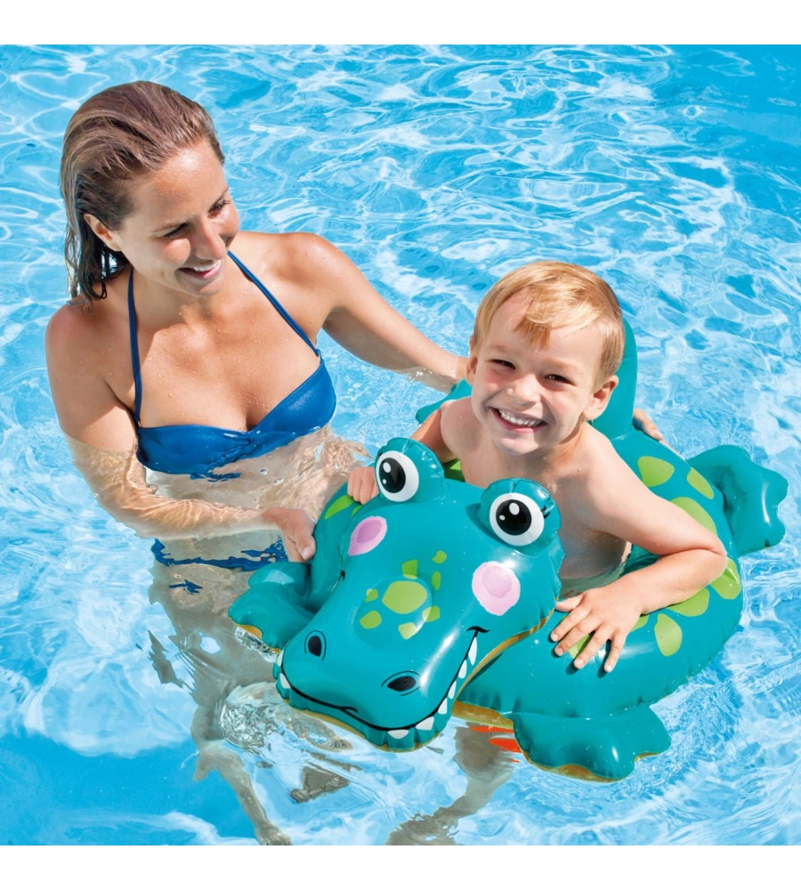 SALVAGENTE GONFIABILE INTEX "ANIMALI" IN VINILE COLORI ASSORTITI - COD. 58221NP