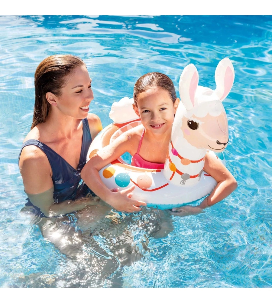 SALVAGENTE GONFIABILE PER BAMBINI INTEX "ANIMALI" IN VINILE ASSORTITI - COD. 59221NP