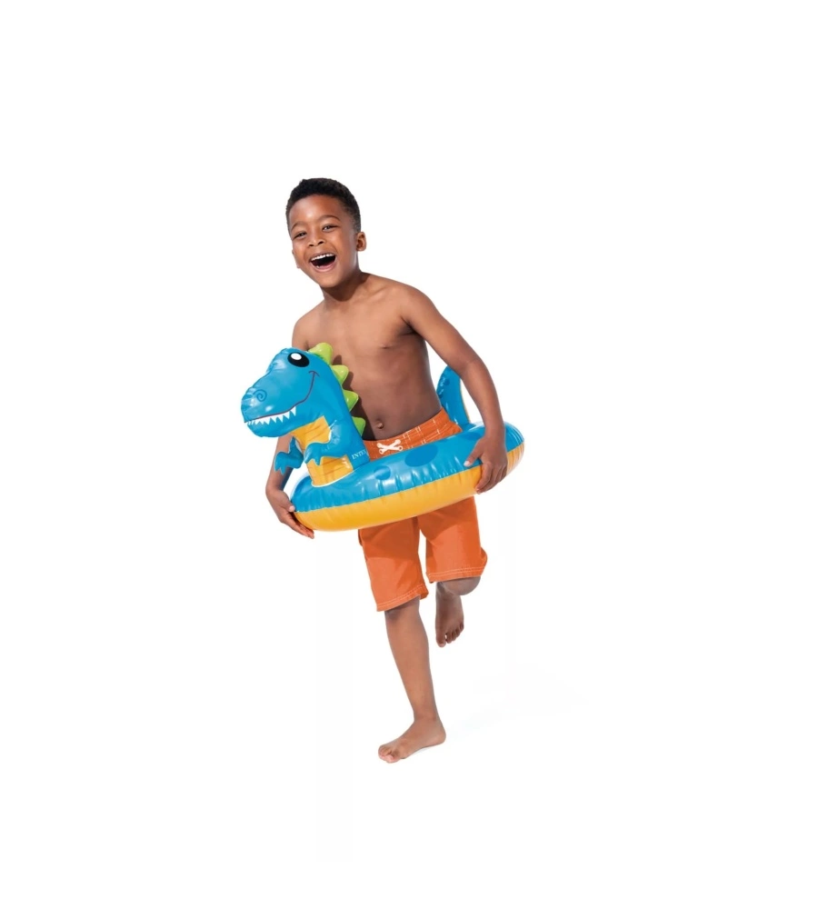 SALVAGENTE GONFIABILE PER BAMBINI INTEX "ANIMALI" IN VINILE ASSORTITI - COD. 59221NP