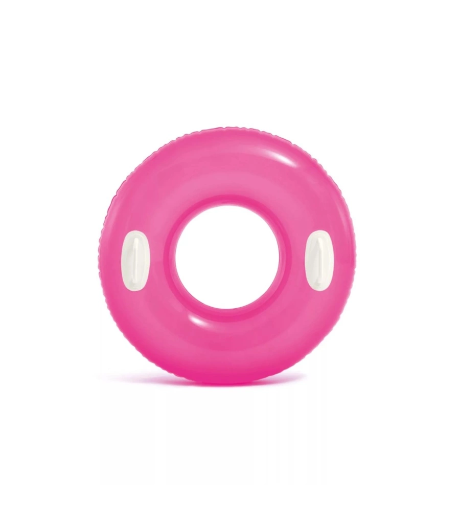 SALVAGENTE GONFIABILE CON MANIGLIE INTEX IN VINILE COLORI ASSORTITI 76X76 CM - COD. 59258NP