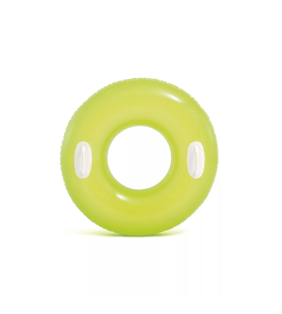 SALVAGENTE GONFIABILE CON MANIGLIE INTEX IN VINILE COLORI ASSORTITI 76X76 CM - COD. 59258NP