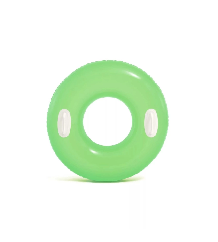 SALVAGENTE GONFIABILE CON MANIGLIE INTEX IN VINILE COLORI ASSORTITI 76X76 CM - COD. 59258NP