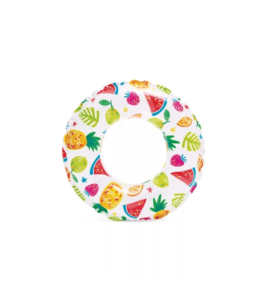SALVAGENTE GONFIABILE PER BAMBINI INTEX "FANTASIA" IN VINILE COLORI ASSORTITI Ø 61 CM - COD. 59241NP