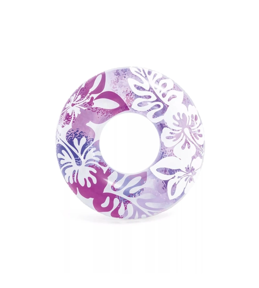 SALVAGENTE GONFIABILE INTEX "PALME" IN VINILE COLORI ASSORTITI Ø 91 CM - COD. 59251NP