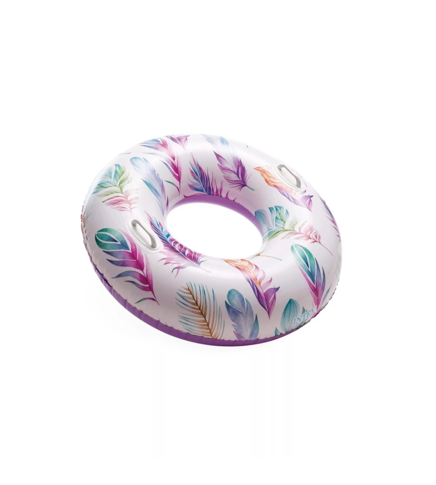 SALVAGENTE GONFIABILE CON MANICI INTEX IN VINILE COLORI ASSORTITI Ø 97 CM - COD. 58263NP