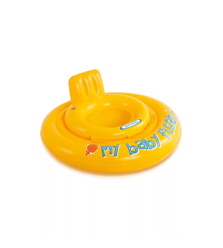 SALVAGENTE MUTANDINA PER BAMBINI INTEX IN VINILE GIALLO 70X70 CM - COD. 56585EU