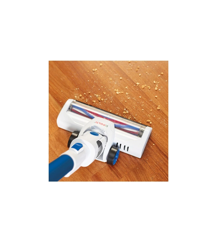 SCOPA ELETTRICA RICARICABILE POLTI "FORZASPIRA SLIM SR90B" BLU 0,5 LT 22,2 V