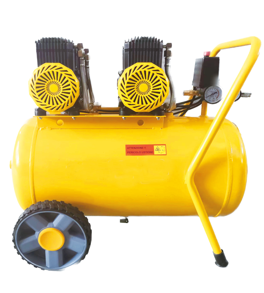 Compressore ad aria silenziato 50l 2hp