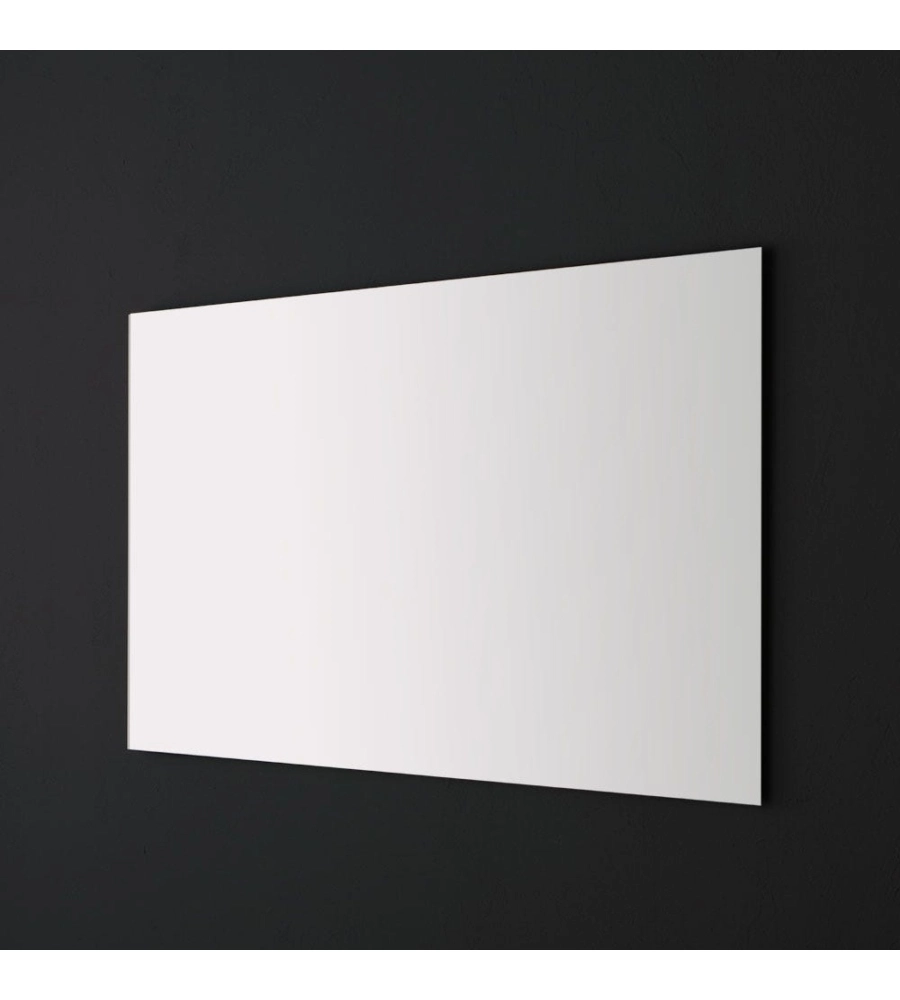 Specchiera rettangolare reversibile con illuminazione led 120x70 cm