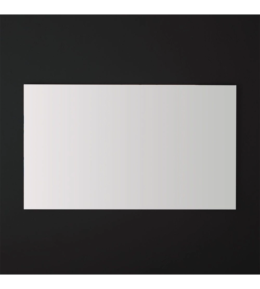 Specchiera rettangolare reversibile con illuminazione led 120x70 cm