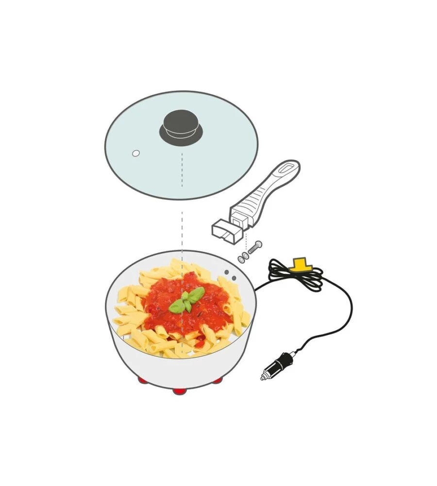 Pentola elettrica per auto Lampa "Electric Saucepan" 18 cm