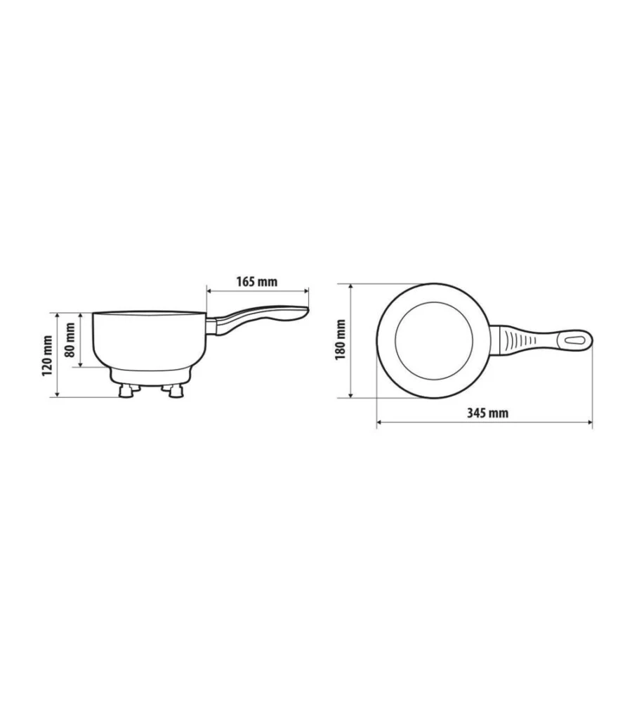 Pentola elettrica per auto Lampa "Electric Saucepan" 18 cm