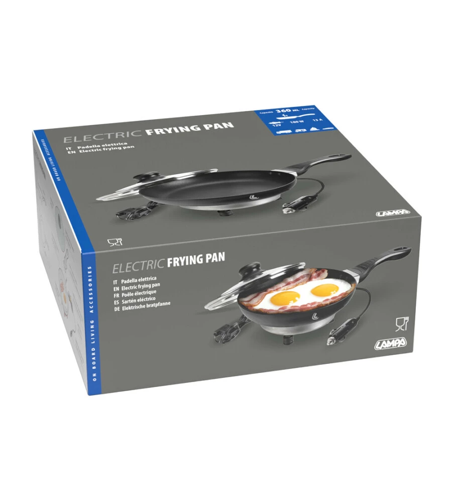 Pentola elettrica per auto Lampa "Electric Frying" 20 cm
