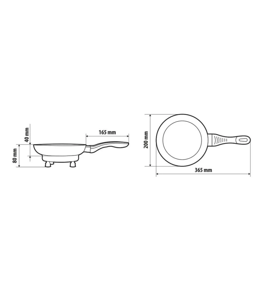 Pentola elettrica per auto Lampa "Electric Frying" 20 cm