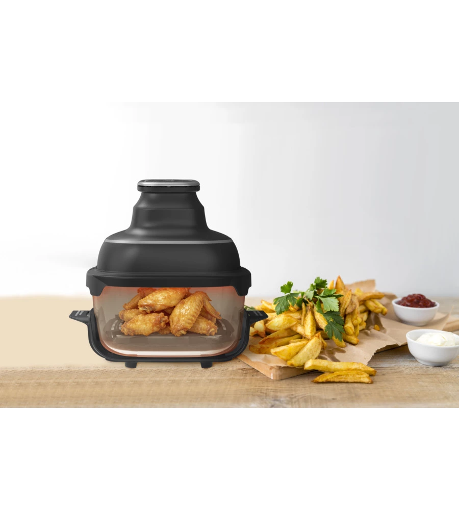 Friggitrice ad aria Akai "Air-Fryer" nero 4,2 lt 1500W