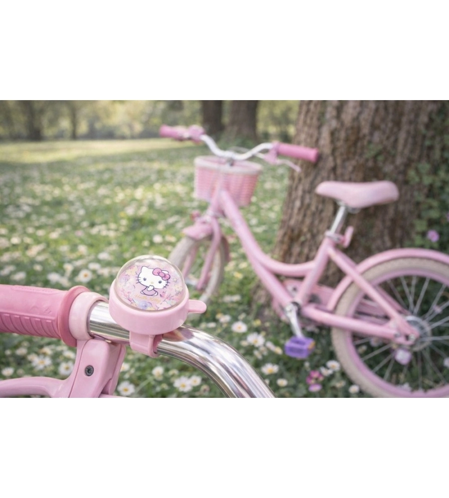 Campanello ciclo "Hello Kitty" modello squeezy