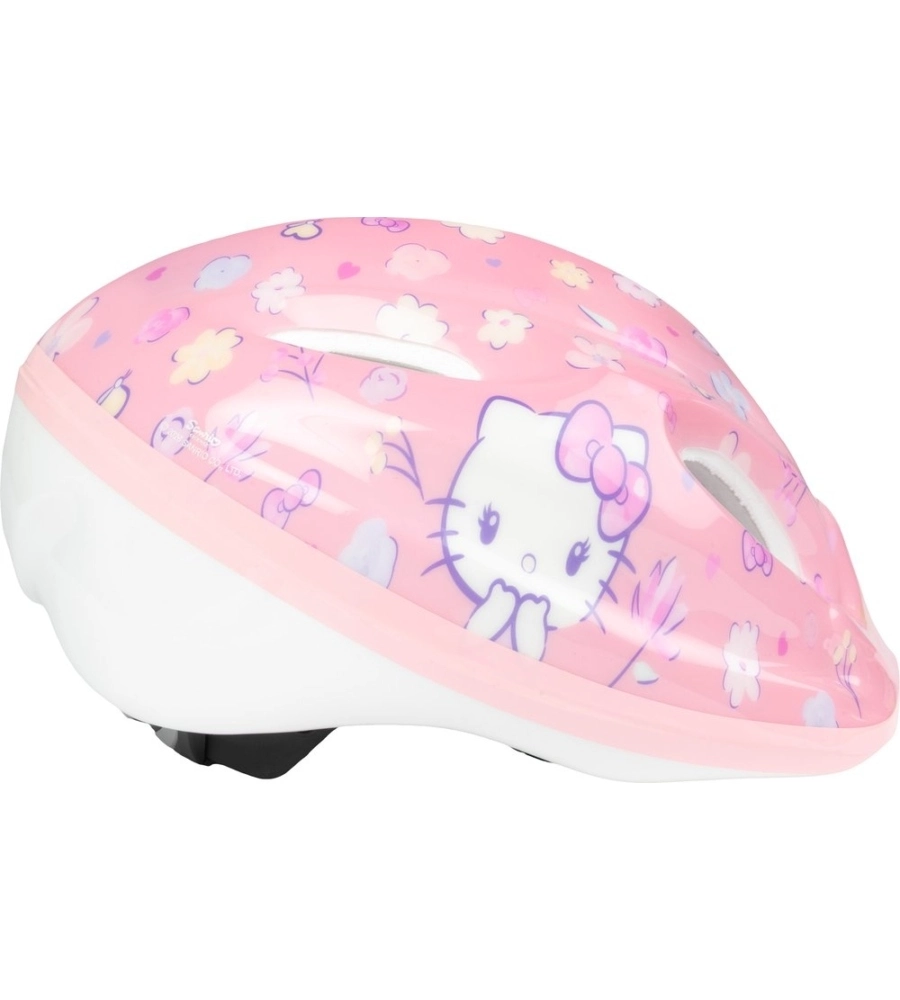 Casco bici per bambini "Hello Kitty" rosa tg m