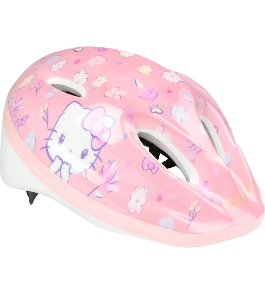 Casco bici per bambini "Hello Kitty" rosa tg m