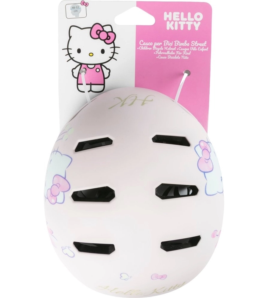 Casco bici per bambini "Hello Kitty" modello street tg xs