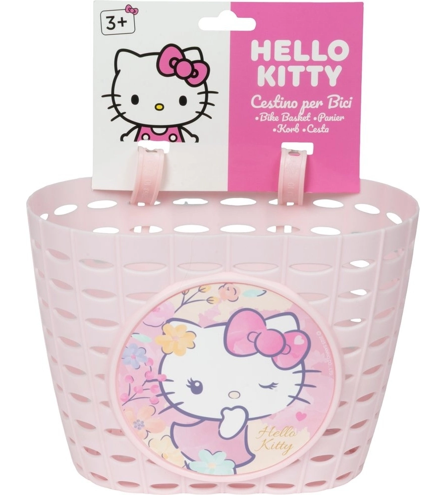 Cestino portaoggetti bici "Hello Kitty"