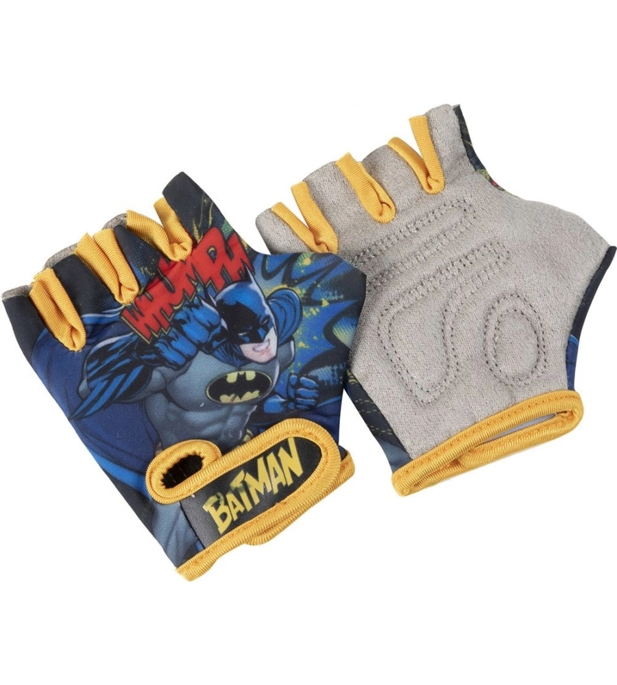 Coppia di guanti da bici per bambini "Batman" senza dita