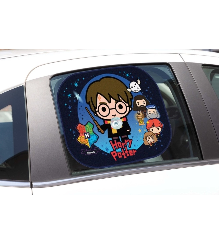 Coppia tendine parasole laterali auto "Harry Potter" 44x35 cm