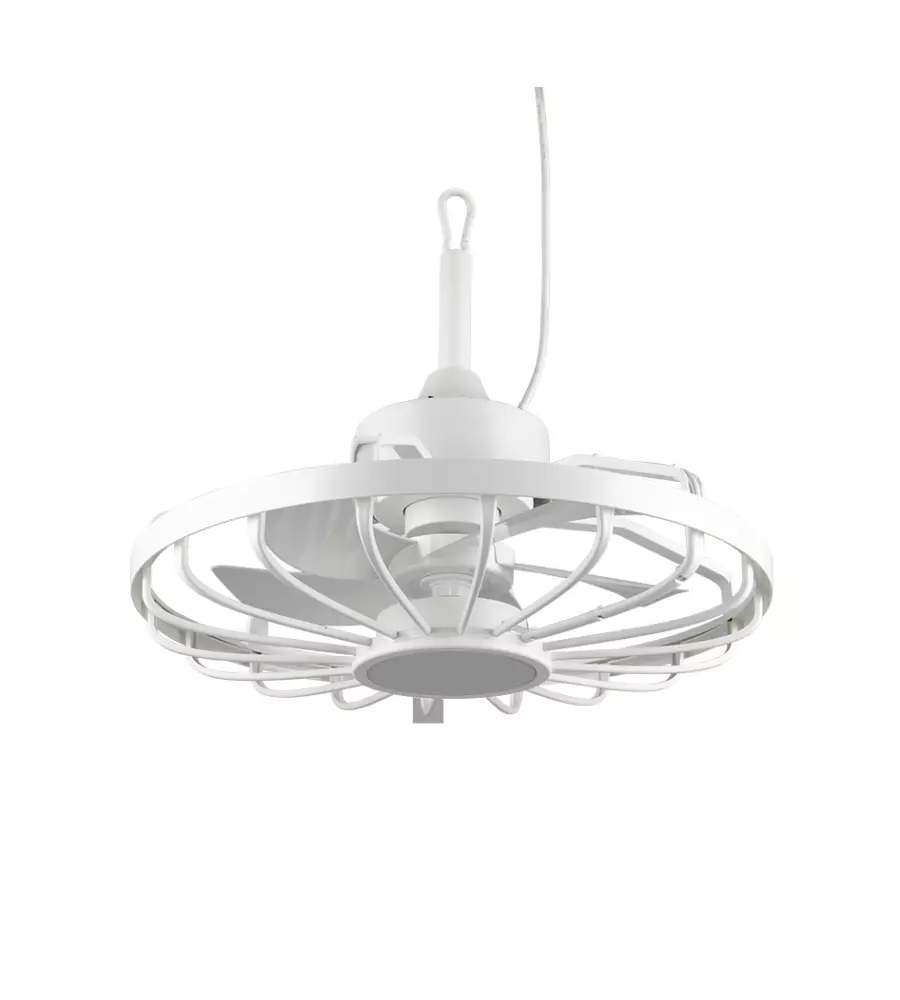 Plafoniera led con ventilatore "Oslo" bianco 2250 lm 51 cm